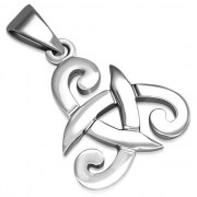 Tiny Celtic Swords Silver Pendant, pn177